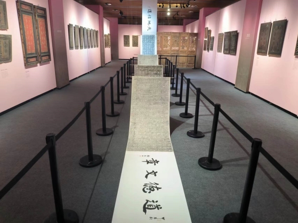 展览作品：《道德文章》。外围买球的app十大平台供图